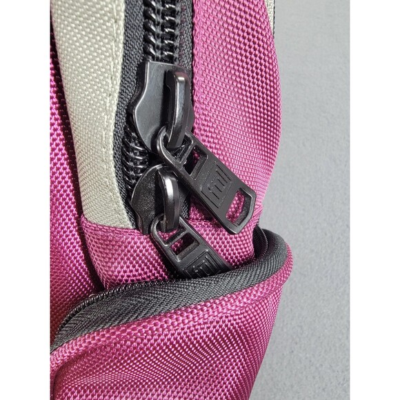 Ful Backpack Pink Gray Laptop Padded Straps School Bag Organizer Pockets - Picture 13 of 13